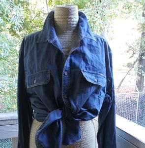 Eddie Bauer Jean Chambray Shirt